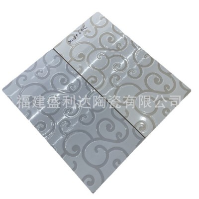 铁红色亮光300x600瓷片门面瓷砖厨房餐厅商场幼儿园墙砖釉面砖图5