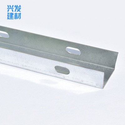 轻钢龙骨厂家供应黑槽万能龙骨型材方通滴水天花龙骨吊带隔墙龙骨图2