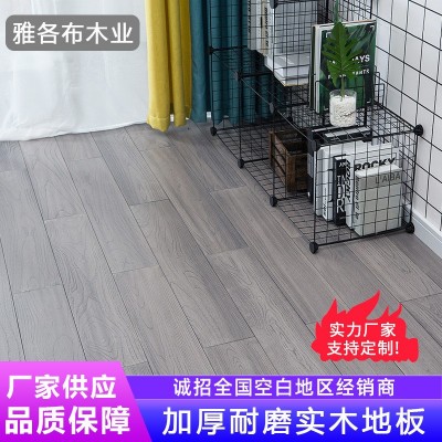 厂家批发金刚柚纯实木地板 现货家用耐磨环保原木室内木地板批发图2