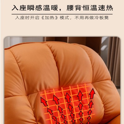 多功能单人旋转沙发现代客厅极简小户型躺椅头等懒人舱布艺沙发椅图3