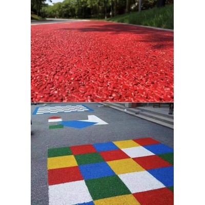 透水混凝土胶结料增强剂小区道路彩色透水混凝土密封处理剂图3
