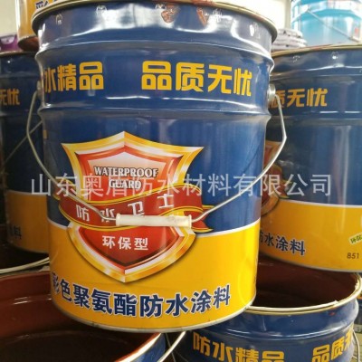屋顶防水补漏材料 楼顶水性聚氨酯防水涂料 外墙裂缝漏水防漏涂料图2