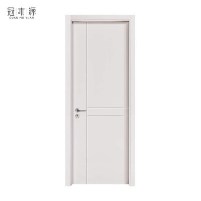 厂家批发卧室门整套 极简白色室内隔音烤漆室内房间卧室门整套图5