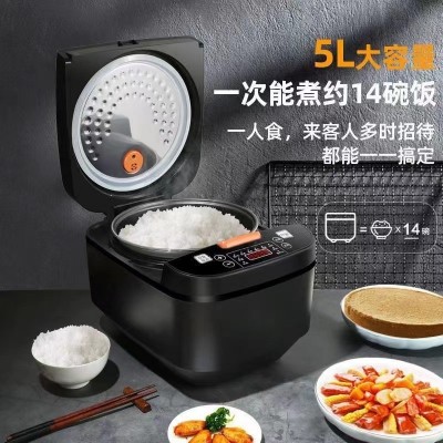 先科智能电饭煲家用5升方形不粘煮饭锅大容量多功能电饭锅批发图2