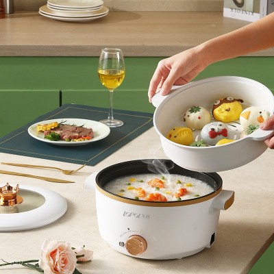 多功能电煮锅电炒蒸煮一体锅家用大容量小电锅不粘锅电火锅3.5L图3