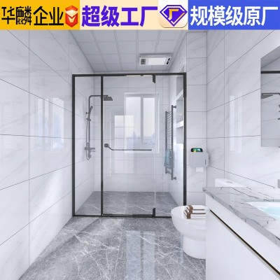 简约客厅墙砖400x800通体大理石全瓷中板瓷砖餐厅过道卫浴室墙砖图2