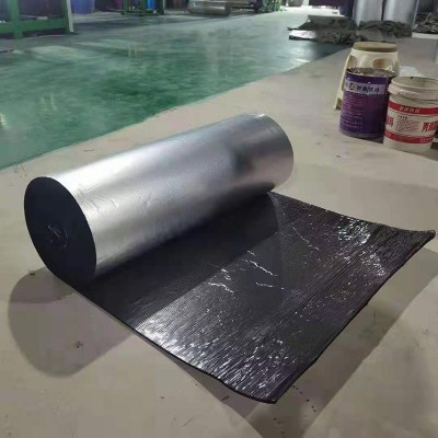 橡塑板自粘加厚防冻铝箔厂房屋顶保温棉隔热隔音阻燃材料室外膜图3