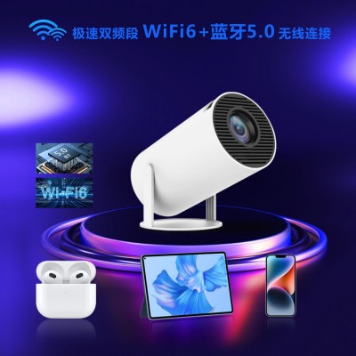 跨境迷你投影仪高清智能便携户外露营投影家用华为小米手机投影机图2