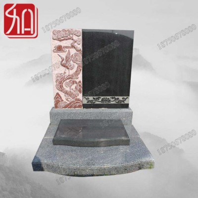 贵州黔西南州墓碑雕刻 中型小型碑 墓碑格式图片做工价格好图3