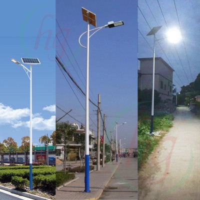 太阳能路灯户外照明市政道路工程款路灯头新农村6米led路灯 杆厂家图2