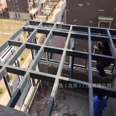北京70海螺断桥铝门窗封阳台落地窗玻璃顶阳光房北京地区免费测量图3