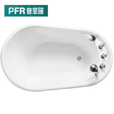 现代小户型浴缸亚克力小尺寸加深加厚独立式日式家用无缝对接浴缸图4