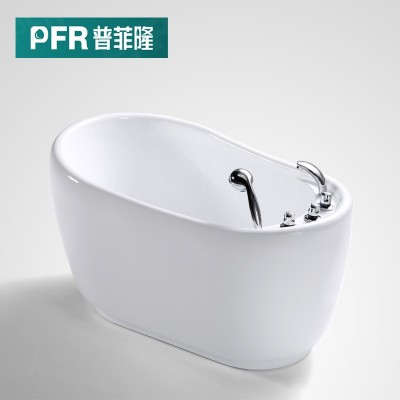 现代小户型浴缸亚克力小尺寸加深加厚独立式日式家用无缝对接浴缸图5