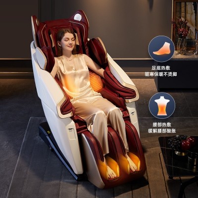按摩椅家用全身按摩高端甄选双SL导轨机械手全自动智能语音多功能图4