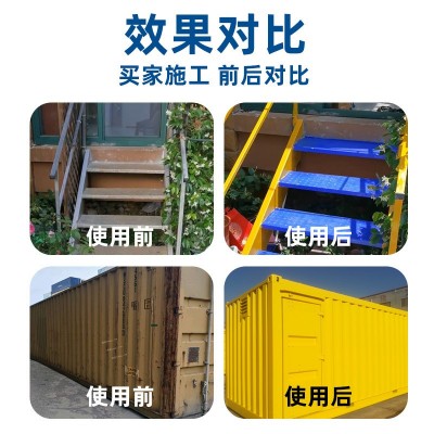 铁锈转化剂去锈彩钢瓦翻新漆防腐防锈多色可选环保水性金属漆批发图2