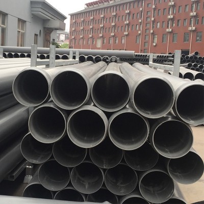 华西PVC灌溉管大口径市政地下水管工业高强度耐腐蚀 PVC排污管图4