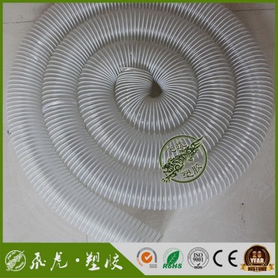 厂家直销PVC钢丝通风管 吸尘排风管 木工集尘通风管图2