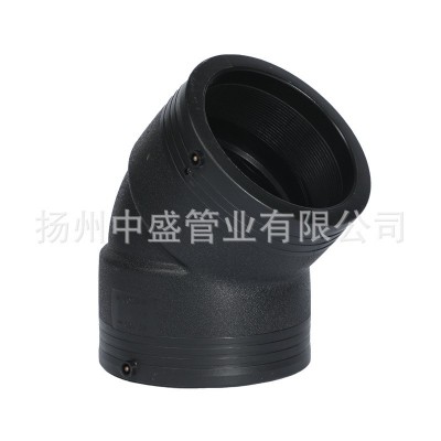 45°弯头 厂家批发 电熔直接钢丝网骨架复合管件图4