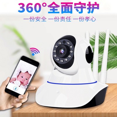 三天线带网口技威有看头YOOSEE1080P光头强监控器摄像 头IP CAMERA图1