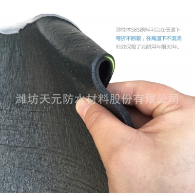 sbs防水卷材聚酯胎火烤型改性沥青防水卷材厂家批发sbs防水卷材图2