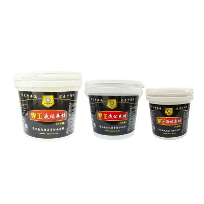 工厂批发悍王防水涂料液体卷材小包装屋顶地面沥青防水防潮材料图5