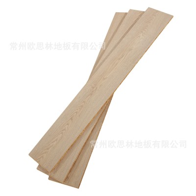 花旗松横排骨拼新三层整木芯实木复合地板现代简约日式原木色锁扣图5