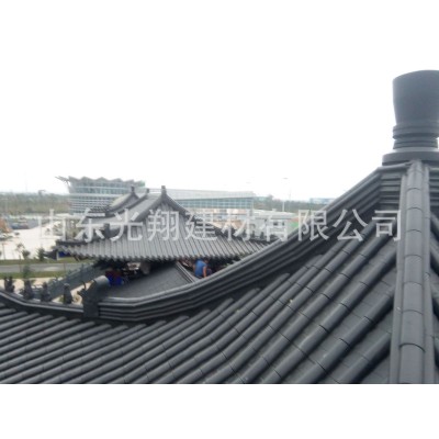 金属仿古瓦铝合金古建瓦 琉璃瓦 古建筑材料金属斗拱图4
