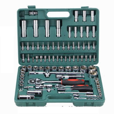 热销手动工具94件套套筒组套工具盒手动汽修手动工具图5