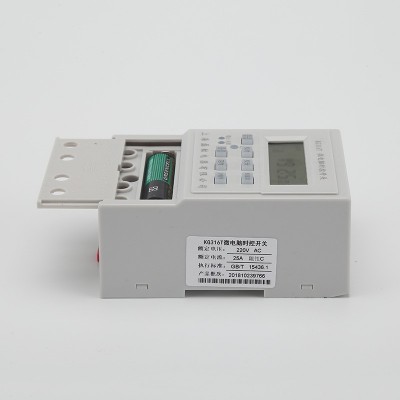 供应KG316T时控定时器16组定时30A继电器220V大功率负载时控开关图4