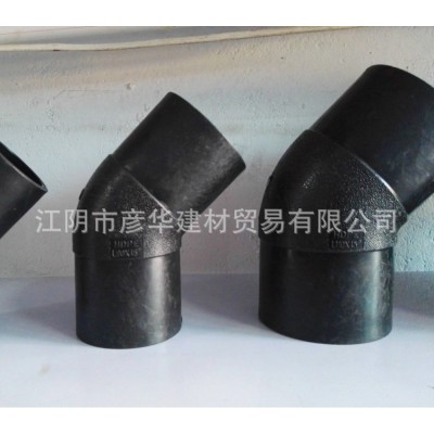 PE焊制管件 PE对接30°弯头 PE90-315对接30°弯头 PE30°弯头图3