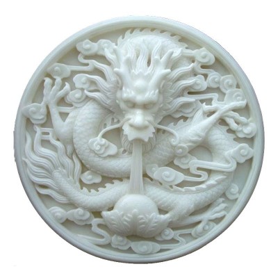 石雕汉白玉龙浮雕龙壁画九龙壁背景屏风小龙坎背景墙龙壁画砂岩石图5