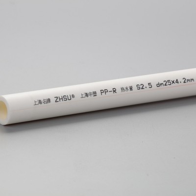 ppr水管 25mmppr冷热水管 通用ppr管材 PPR管厂家批发灰色管件图3