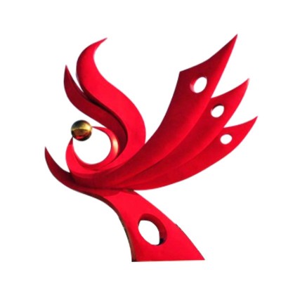 供应不锈钢火凤凰雕塑城市街道园林景观装饰酒店大堂别墅庭院雕塑图5