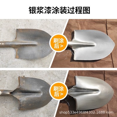 银粉漆漆银浆磁漆银色防锈漆金属管道暖气片水性银漆无味高级银粉图3