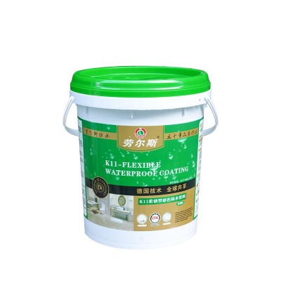 劳尔斯K11柔韧型彩色防水涂料 厨卫专用防水浆料 屋顶外墙图5