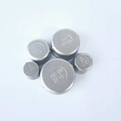 304不锈钢圆管帽内螺纹丝扣帽304内丝管帽规格齐全4分6分1寸图3