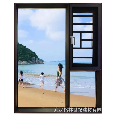 武汉 85断桥铝门窗 铝合金窗户阳光房隔音玻璃纱窗平开窗铝窗厂家图5