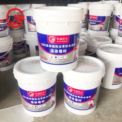 液体卷材防水涂料 sbs高聚物改性沥青防水涂料高弹性橡胶屋面防水图3