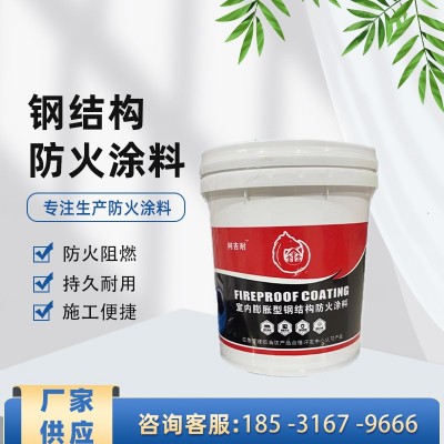 厂家直供钢结构防火漆薄型超薄型膨胀型厚型非膨胀型电缆防火涂料图2