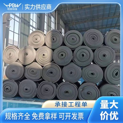 批发橡塑海绵保温板屋顶楼顶隔热材料b1级阻燃铝箔自粘橡塑板厂家图3