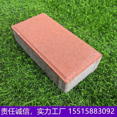 优惠直供荷兰砖面包砖透水砖彩砖混凝土路面砖渗水砖步道砖广地砖图2