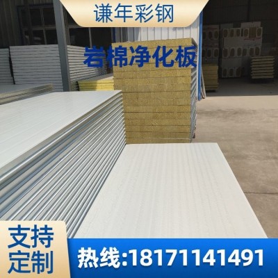 谦年 1180型手工板 方仓医院手术室隔断 净化夹芯板 手工玻镁岩棉板图2
