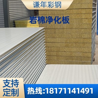 谦年 1180型手工板 方仓医院手术室隔断 净化夹芯板 手工玻镁岩棉板图5