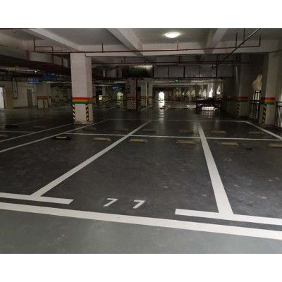 停车场耐磨地面 车库地坪 环氧树脂地坪漆 自流平专业施工图3