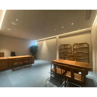 办公室地胶 店面展厅PVC地板胶 专业施工团队 上门安装图2