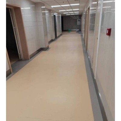 林塑 现代简约医院加厚耐用定制塑料地板 医用塑胶PVC地板图2