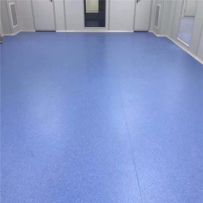 优质体育馆塑胶地板 PVC 运动 商用定制卷材地胶 林塑图3