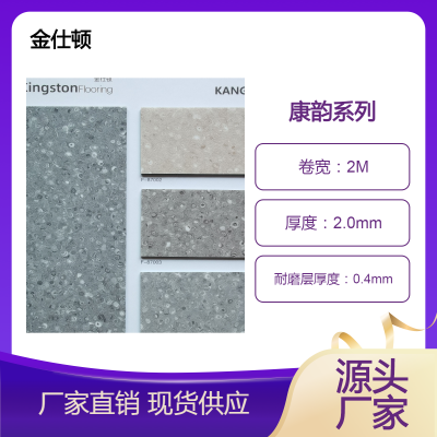 金仕顿康彩系列PVC色彩地带复合地板 2.0mm*2m*20m图2