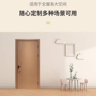 全实木门烤漆门免漆门卧室门房间套装门复合平开门隔音厂家直销图4