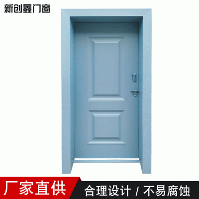 特价学校医院防盗门便宜入户门工程大门不锈钢门厂家批发防盗门图2